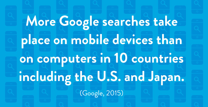 Search on mobile devices