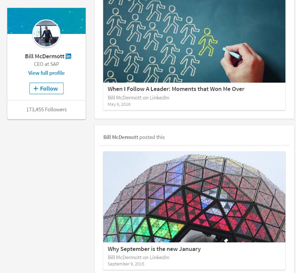 McDermott LinkedIn feed
