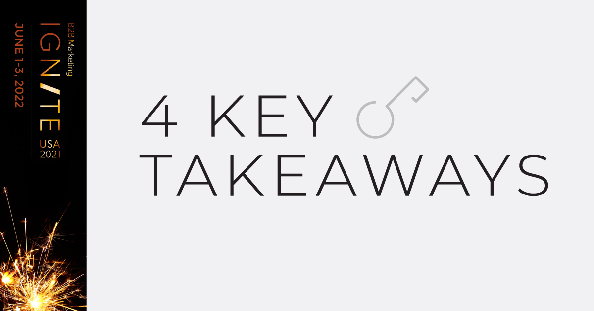 4 keys takeaways title