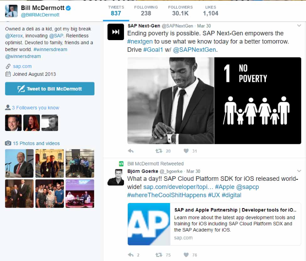 McDermott Twitter profile