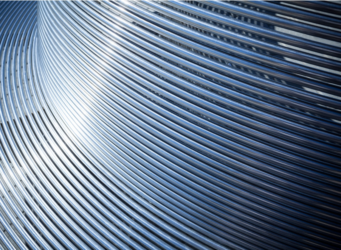 Coil background texture