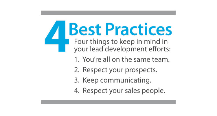 Lead development practices