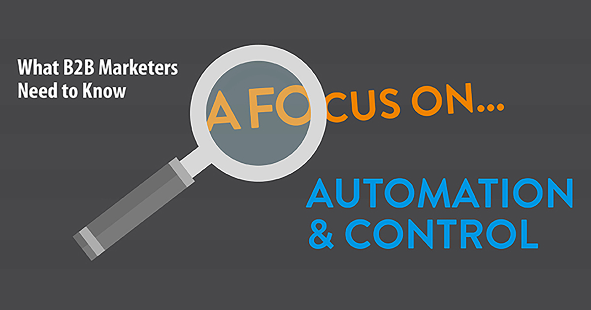 A focus on automation and control
