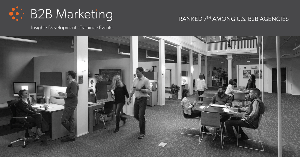 Godfrey ranked 7th among US B2B agencies