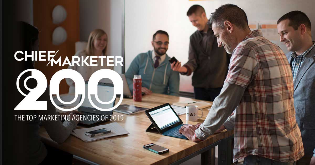 Godfrey awarded 2019 Chief Marketer Top 200 agencies