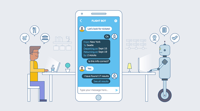Flight bot chatbot