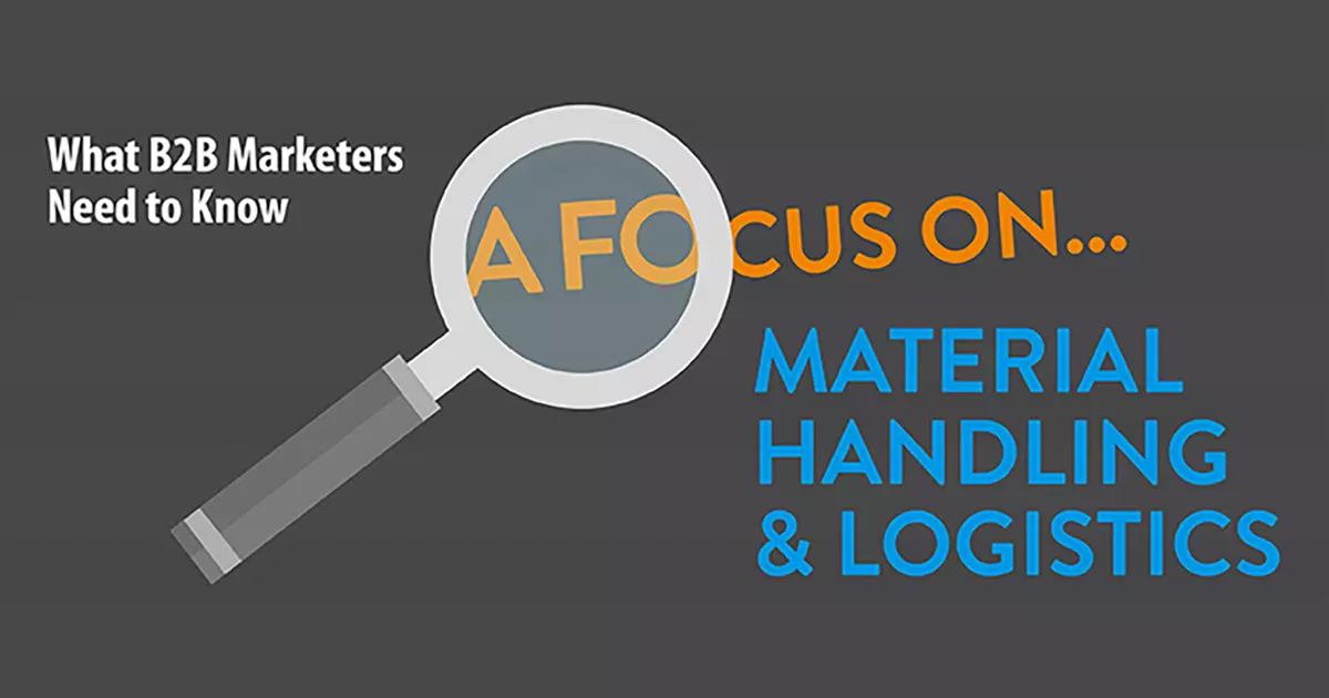A focus on material handling and logistics
