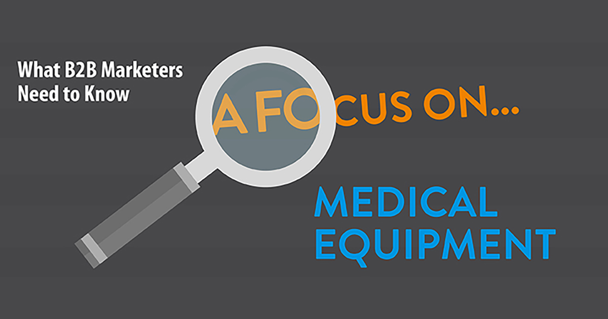 A focus on medical equipment