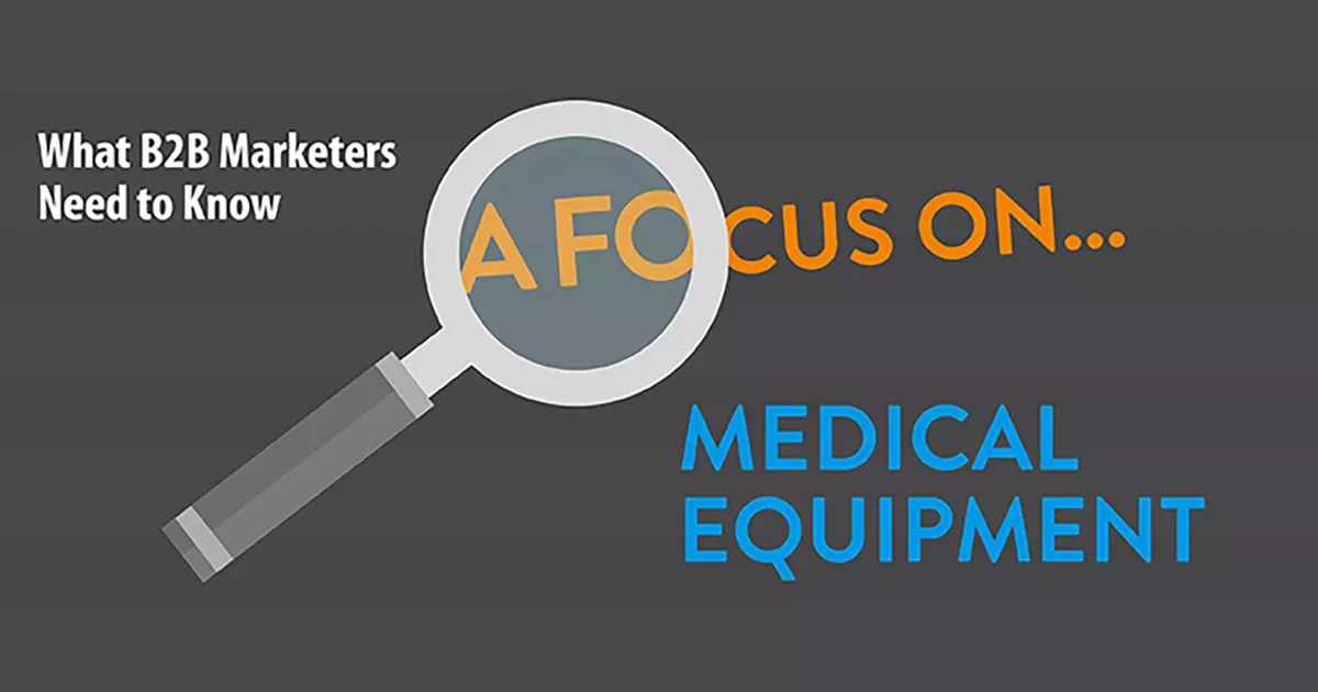 A focus on medical equipment
