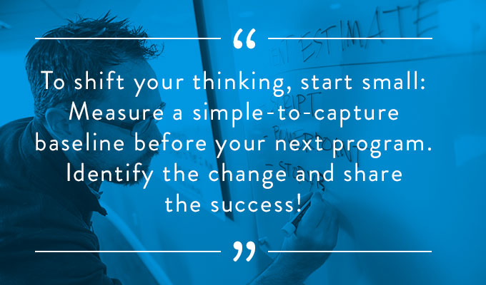 Shift your thinking quote