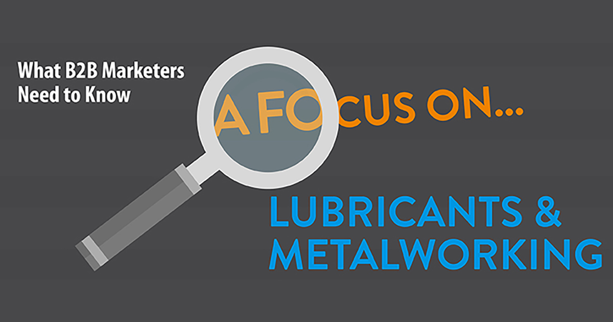 A focus on lubricants and metalworking