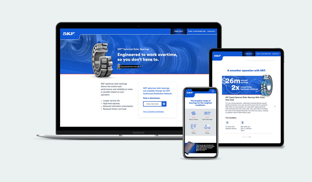 SKF Core Product Pages
