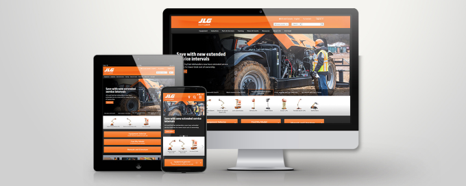 JLG responsive website