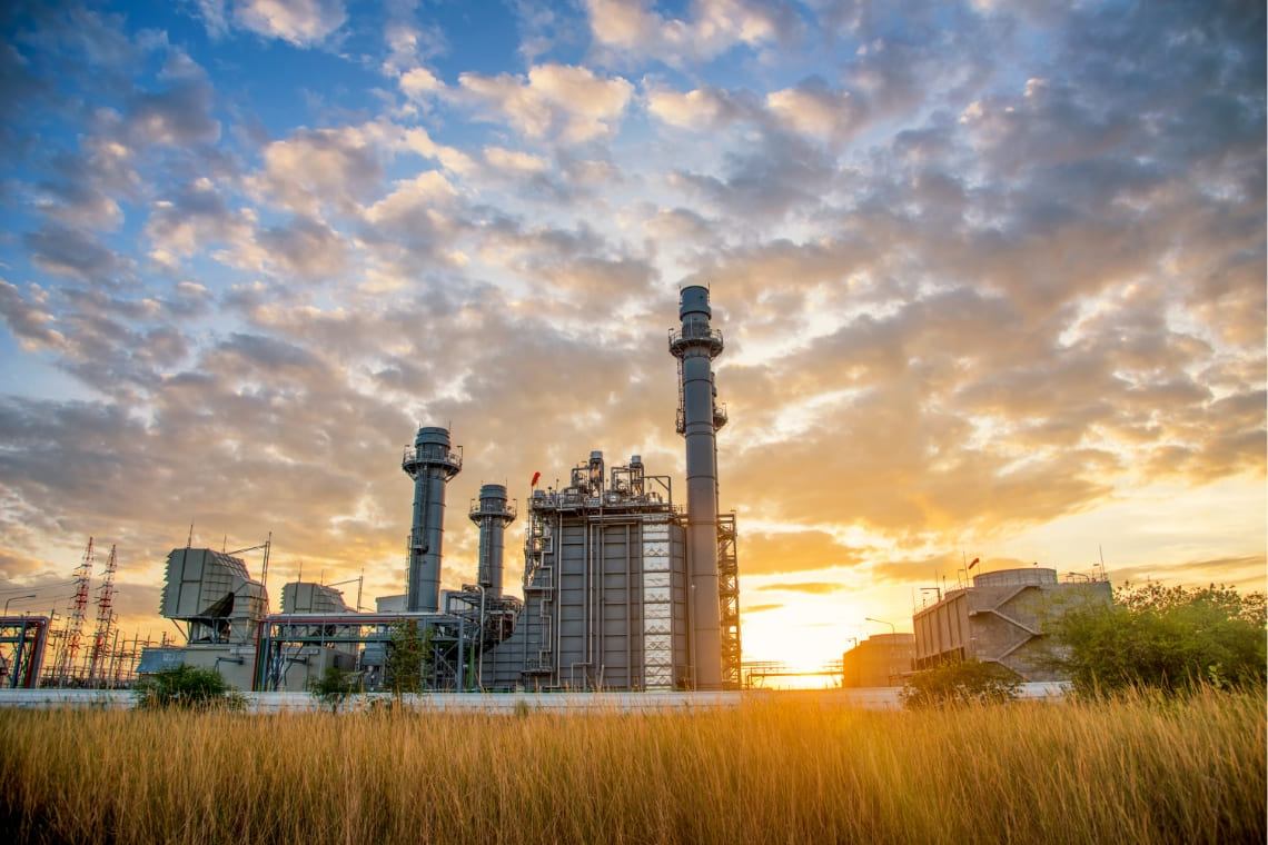 Chemical processing plant hero image