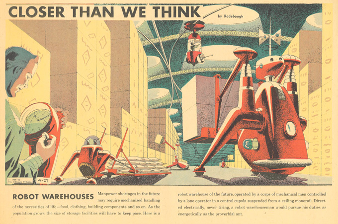 Robot warehouses novel page