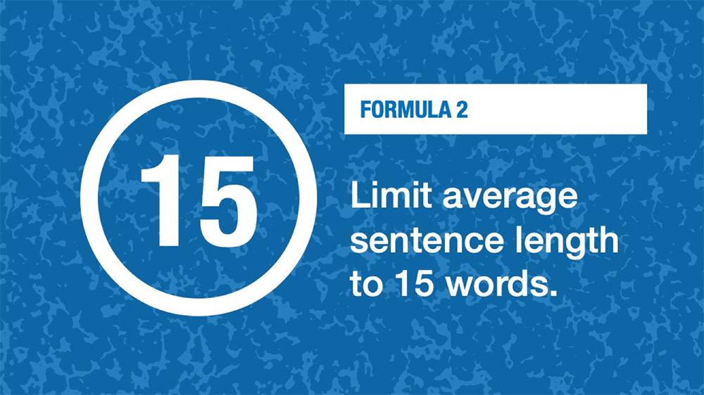 Writing formula 2