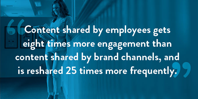 Employee advocacy quote