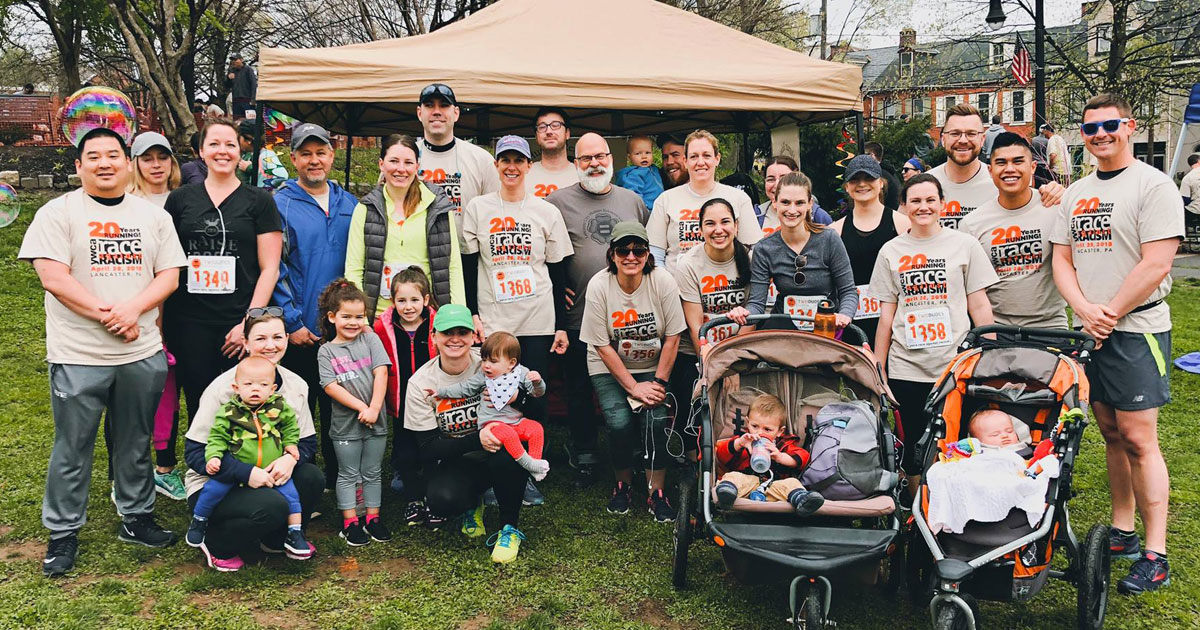 Group photo for Race Against Racism