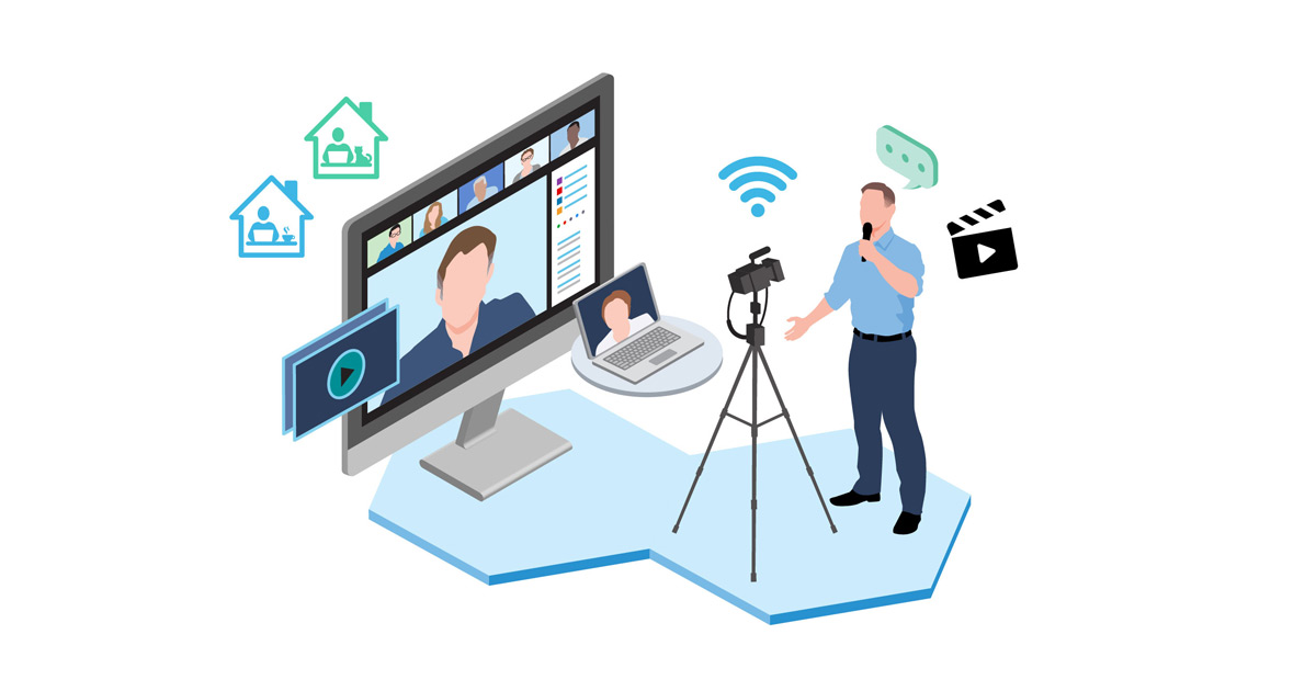 graphic image of webinar editor