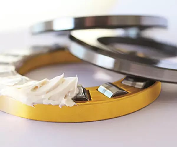 Klüber Lubrication marketing results graphic highlights increased content engagement across digital channels.