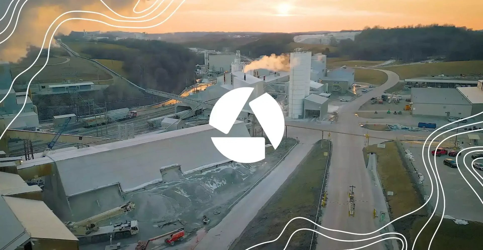 MLC rebrand campaign features industrial lime operations, employee photography and the company’s new visual identity.