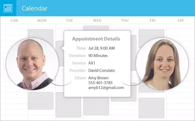 Appointment details