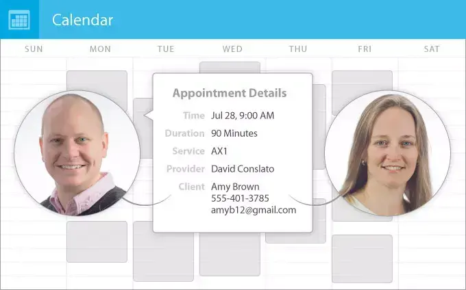 Appointment details